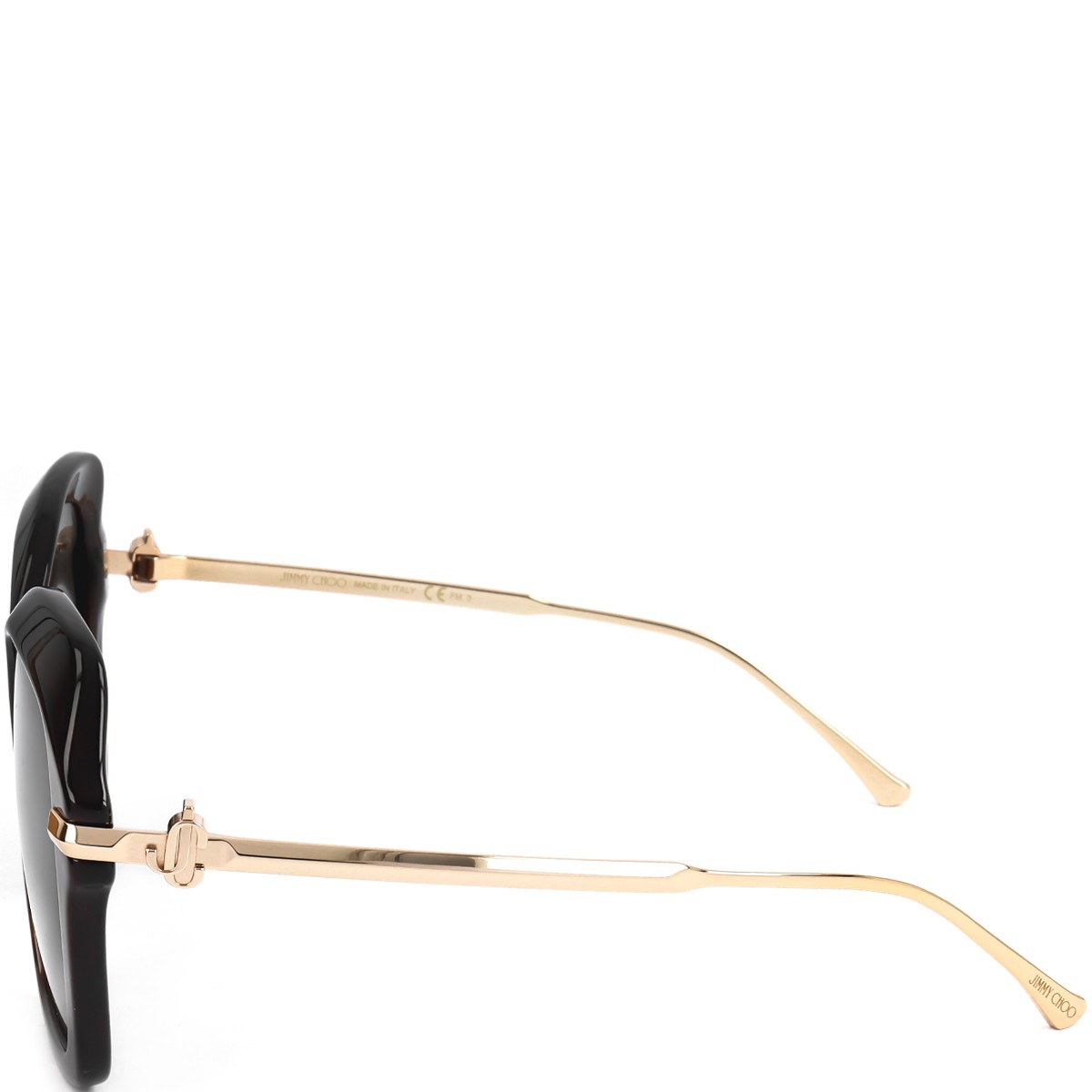 Jimmy Choo - Lunettes de soleil - Catégorie 3 - Marron