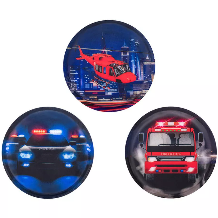 Belmil Patch Belmil Patches mit Klettverschluss Set 3-teilig Police