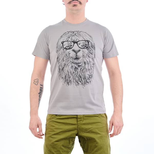 T-shirt NOGRAD SPITTER LIGHT GREY