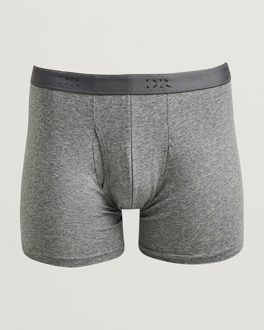 Derek Rose Pima Cotton Stretch Trunk Charcoal
