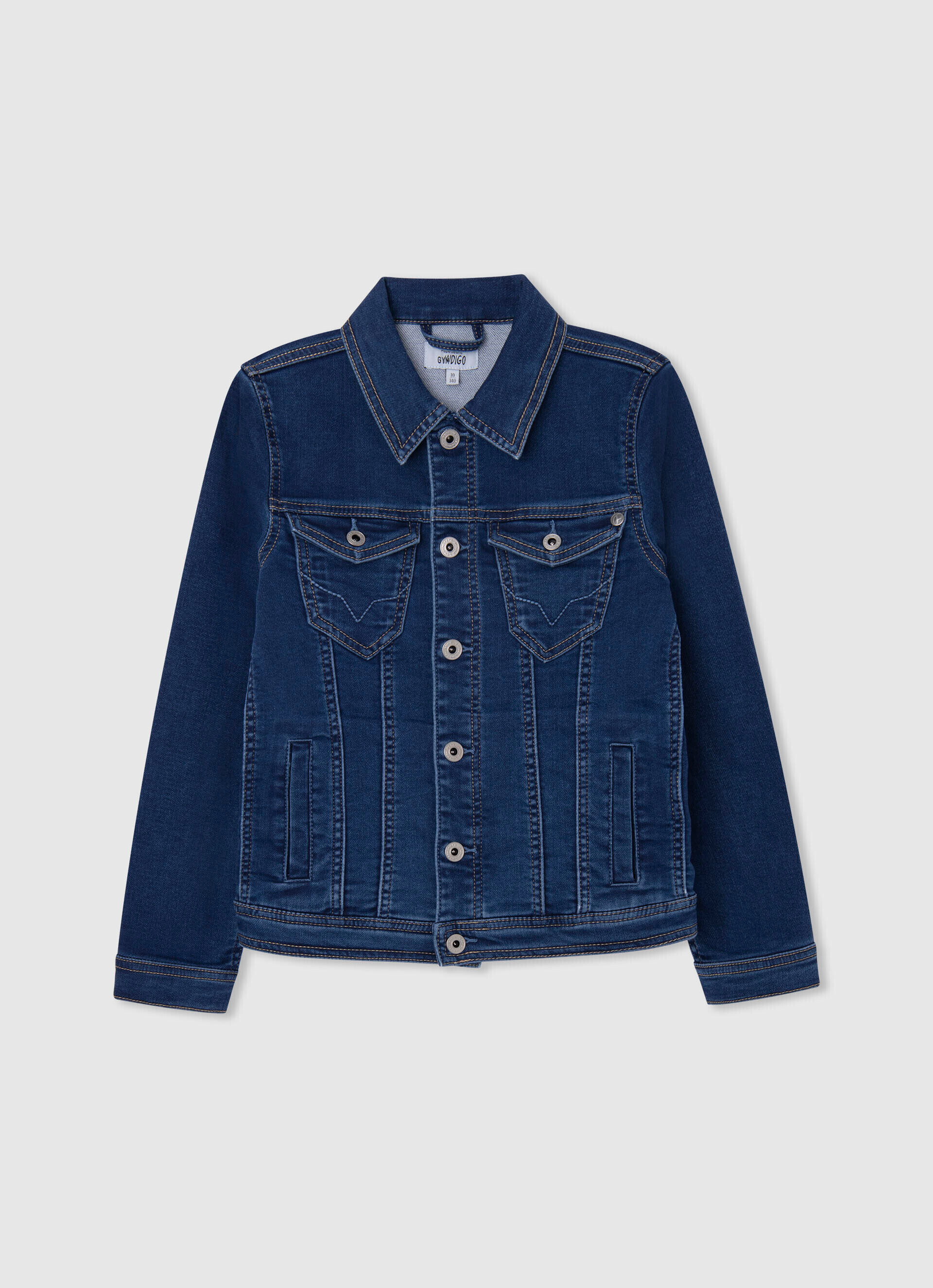 JAQUETA JEANS DE CORTE REGULAR - jeans