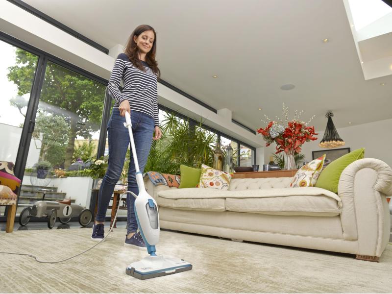 BLACK DECKER Dampfbesen 1300 W 10in1 Dampfbesen Dampfreiniger 1300 W 10-in-1