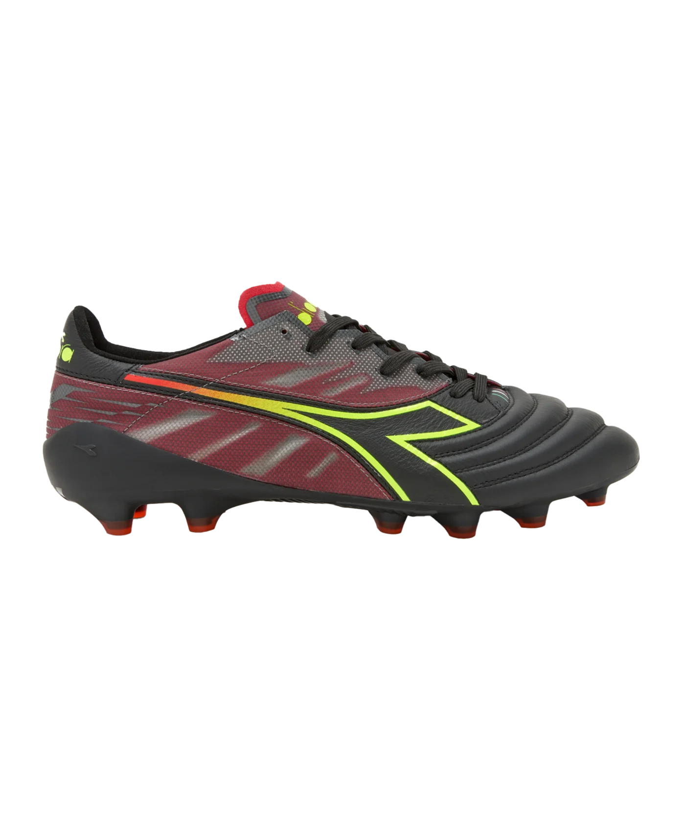 Diadora Brasil Elite Veloce Made in Italy FG Schwarz FD0136