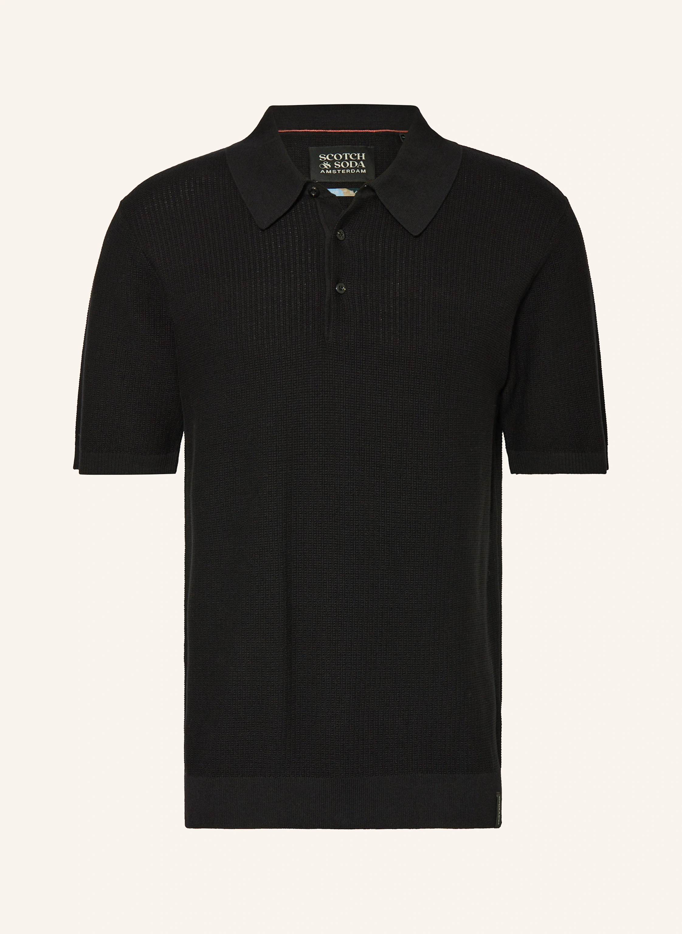 SCOTCH & SODA Strick-Poloshirt