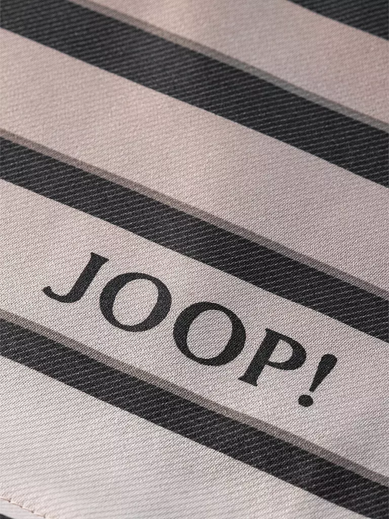 JOOP Satin Bettwäsche SHUTTER 2x70x90cm/200x200cm Stone grau