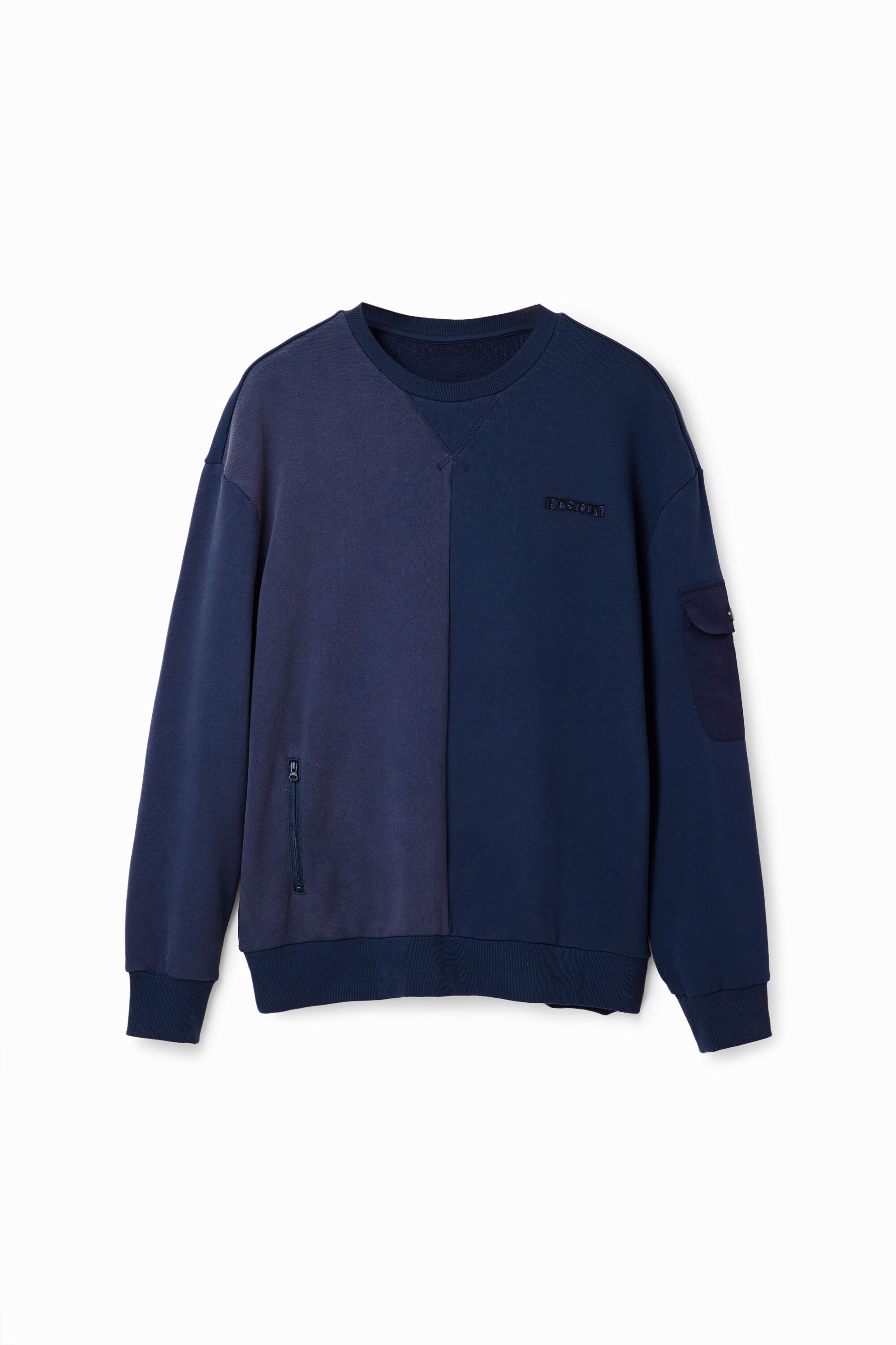Sweat-shirt bi-motif