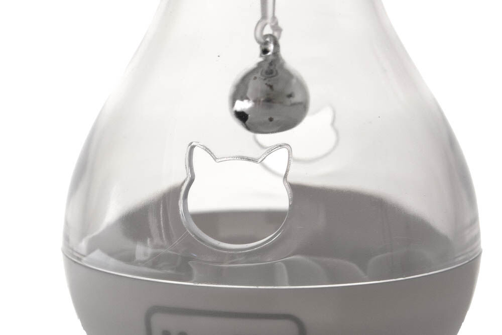 Karlie - Katten Gloeilamp met bel - Wit, Grijs - 1 cm