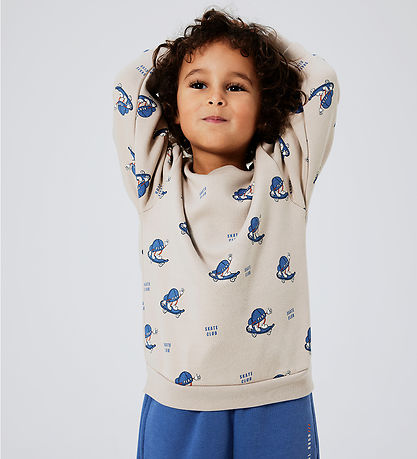 Name It Sweatshirt - NmmOtto - Pure Cashmere