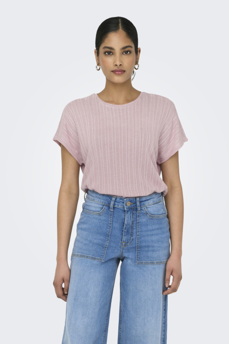 Only roze dames t-shirt