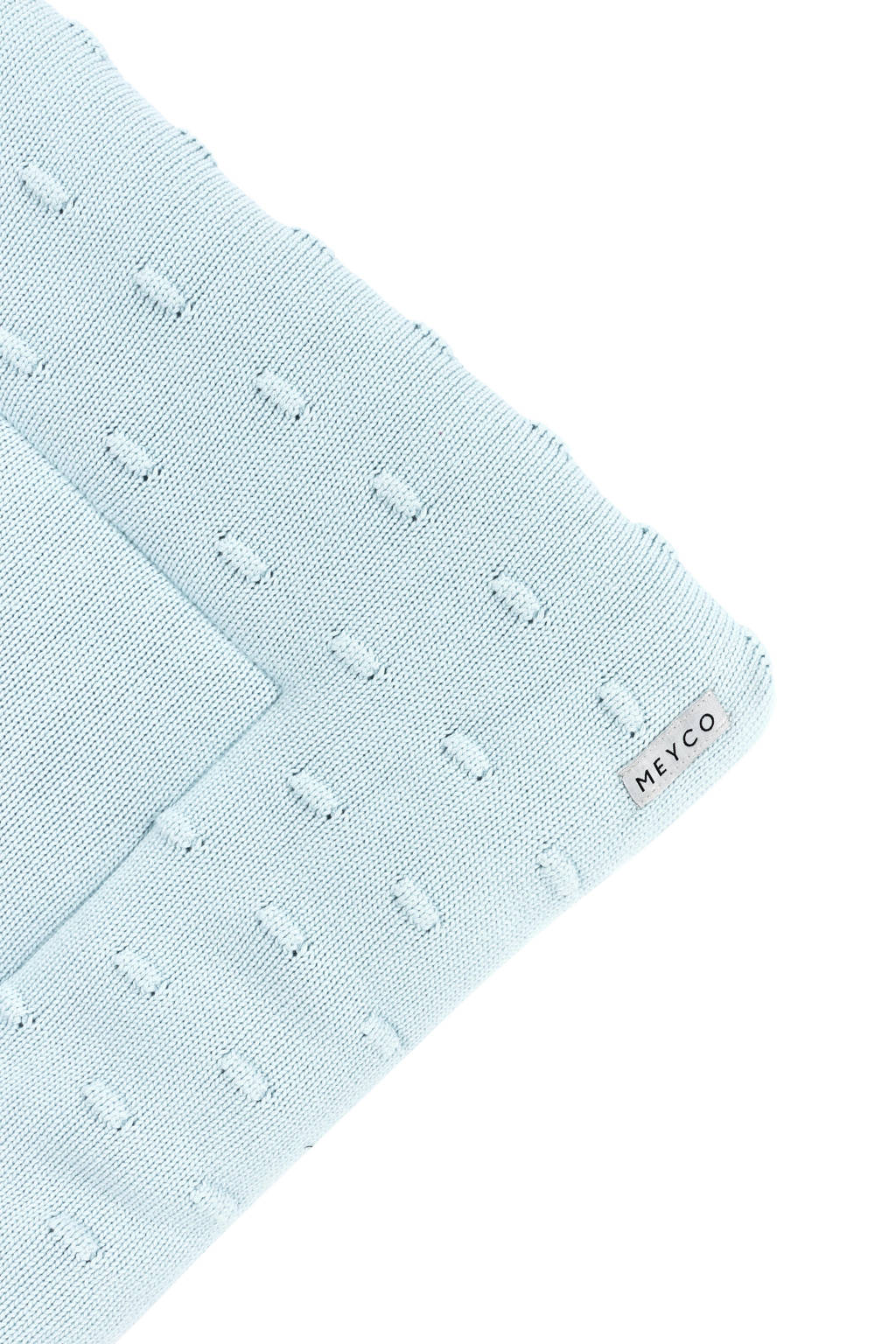 boxkleed Knots 77x97 cm light blue