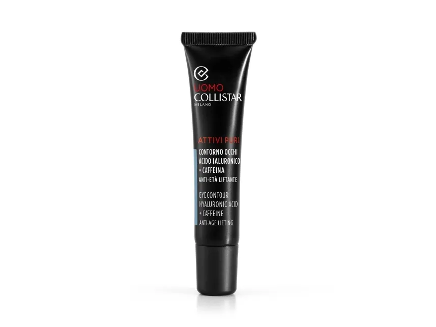 COLLISTAR MAN ATTIVI PURI EYE CONTOUR HYALURONIC ACID   CAFFEINE 15ML