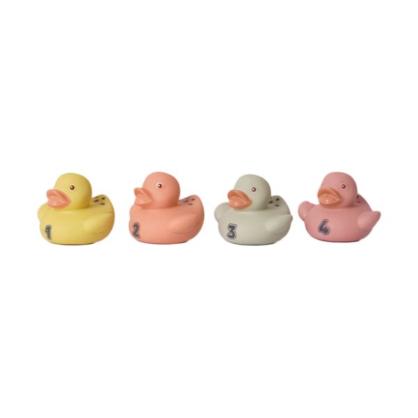 Baby Favorite Badeendjes 4-Delig - Bioplastic