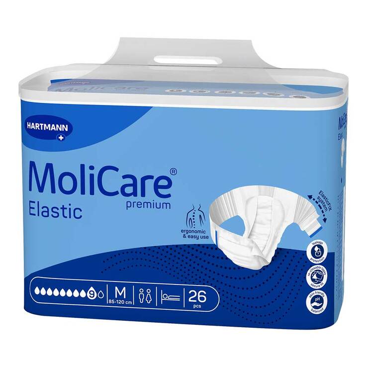MoliCare® Premium Elastic Slip 9 Tropfen Größe M, 26 St