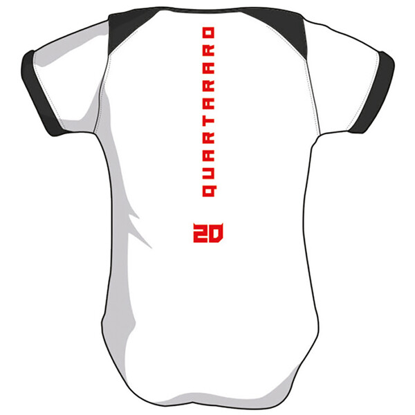 Fabio Quartararo - Body bébé Cyber 20 Blanc / Rouge / Noir