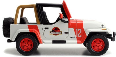 Jada Toys Jurassic Park 1992 Jeep Wrangler 1:24