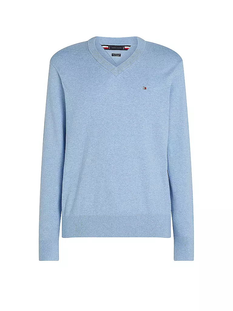 TOMMY HILFIGER Pullover hellblau