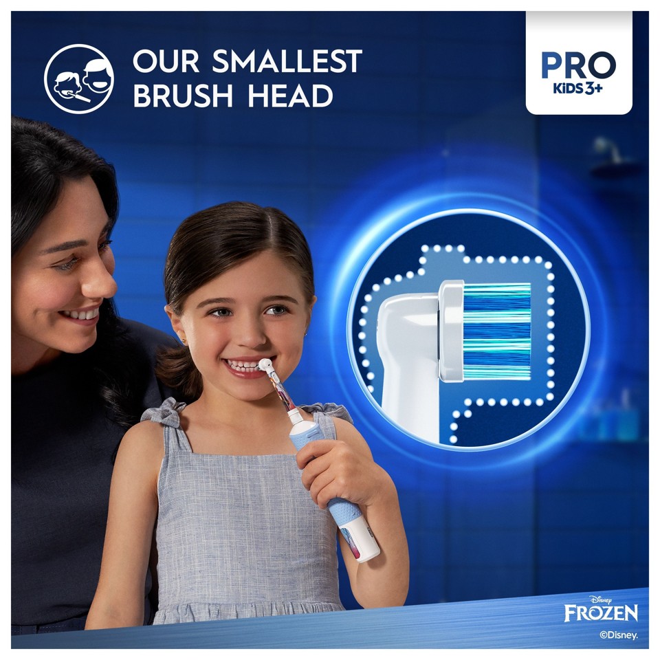 Oral-B - Vitality Pro Kids Frozen Elektrisk Tandbørste CLS