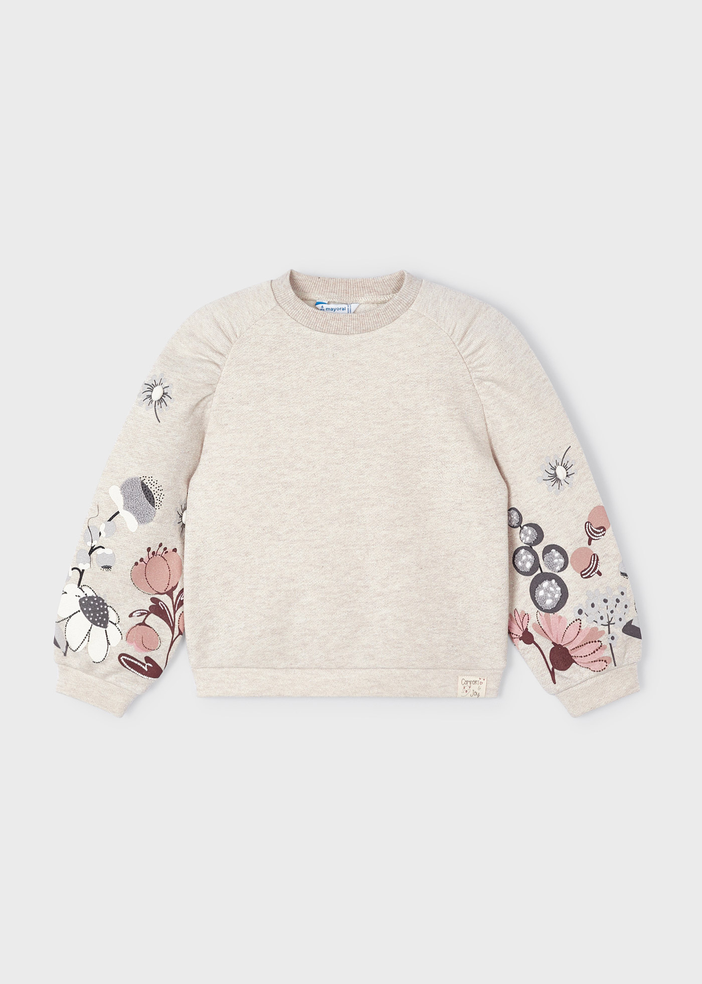 Moletom bordado Better Cotton para meninas