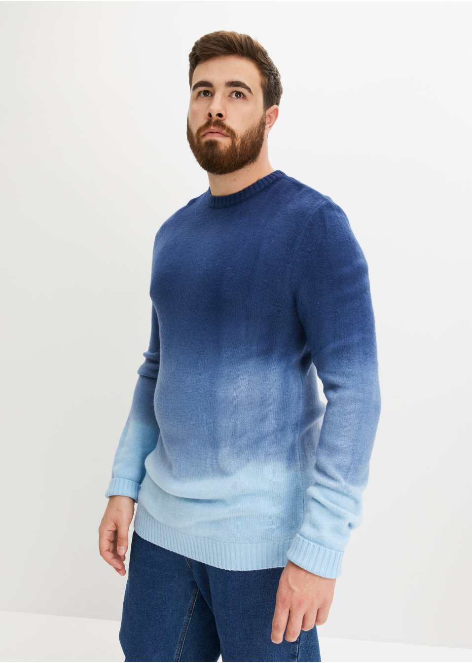 Pull à dégradé de couleur