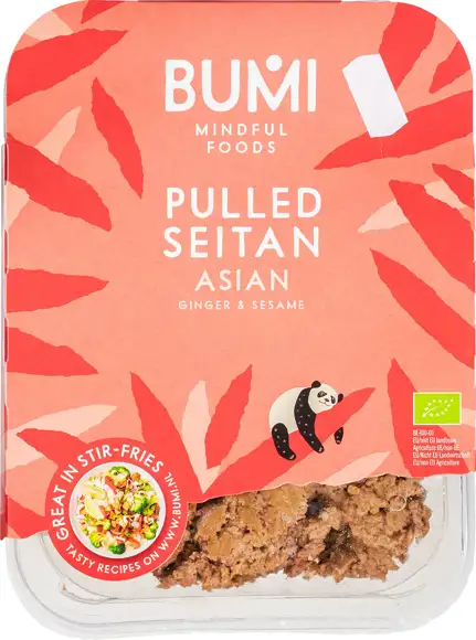 Pulled seitan Aziatisch