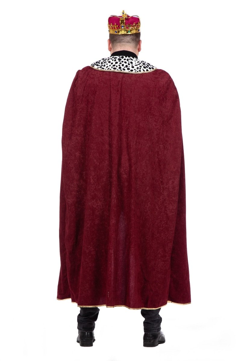 Koningsmantel Rood Heren Luxe