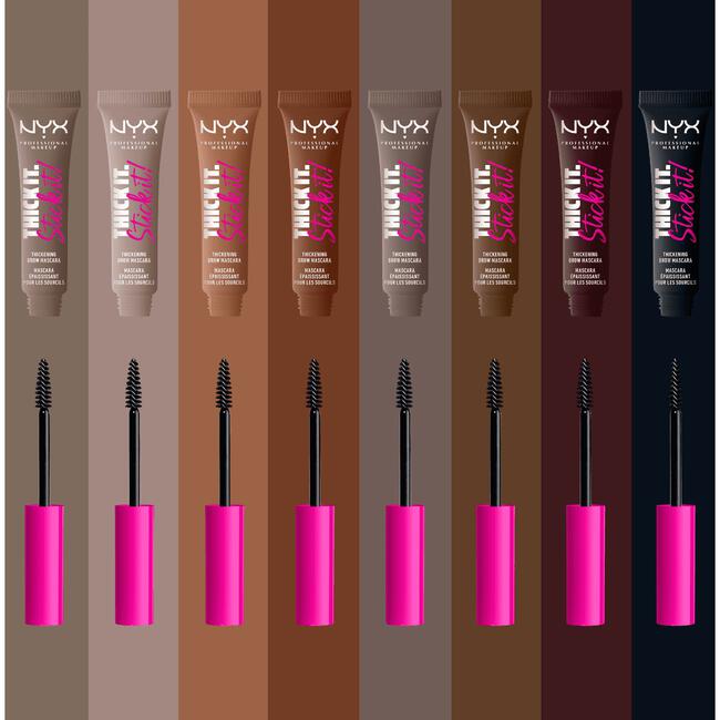 NYX Professional Makeup Thick It. Stick It! Wenkbrauwmascara 6 Brunette