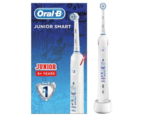 ORAL B - Oral-b - smart junior - blanche - brosse à dents électrique