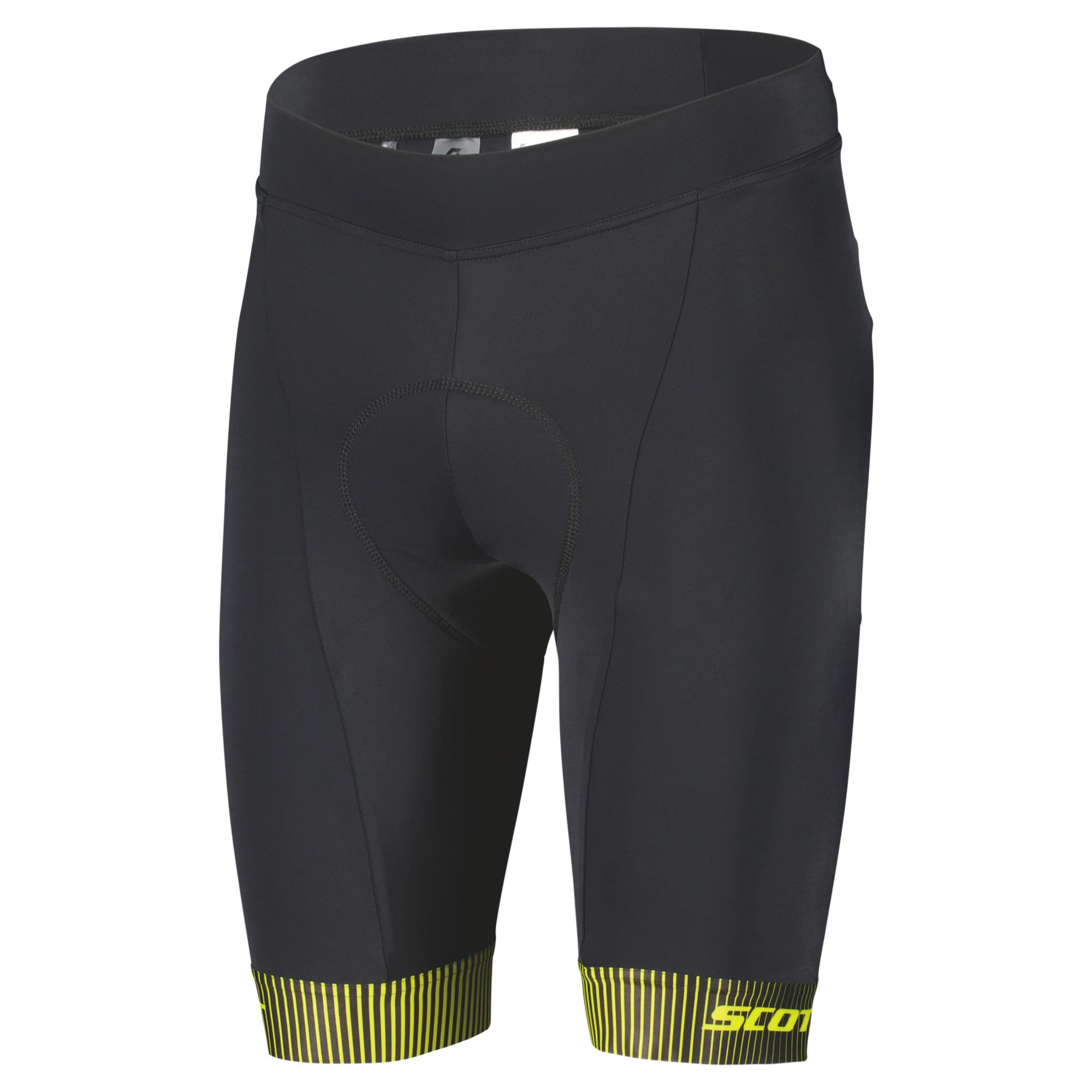 SCOTT RC Team Shorts Sort/Gul til Mænd