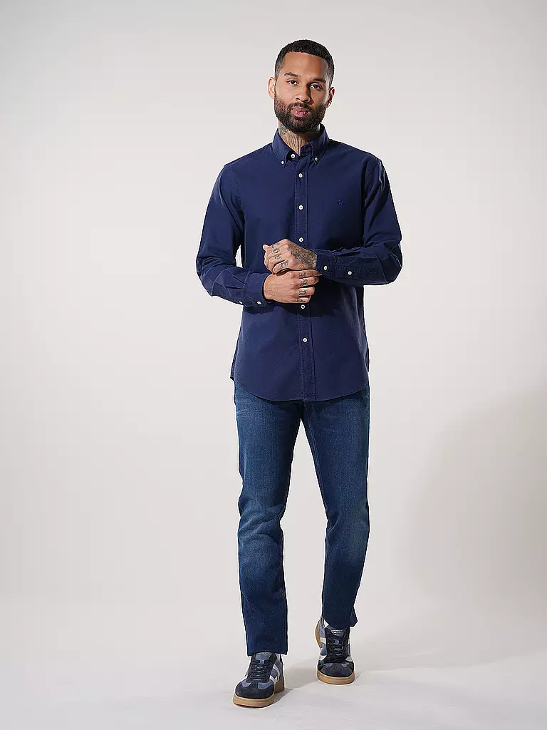 POLO RALPH LAUREN Hemd Custom Fit dunkelblau