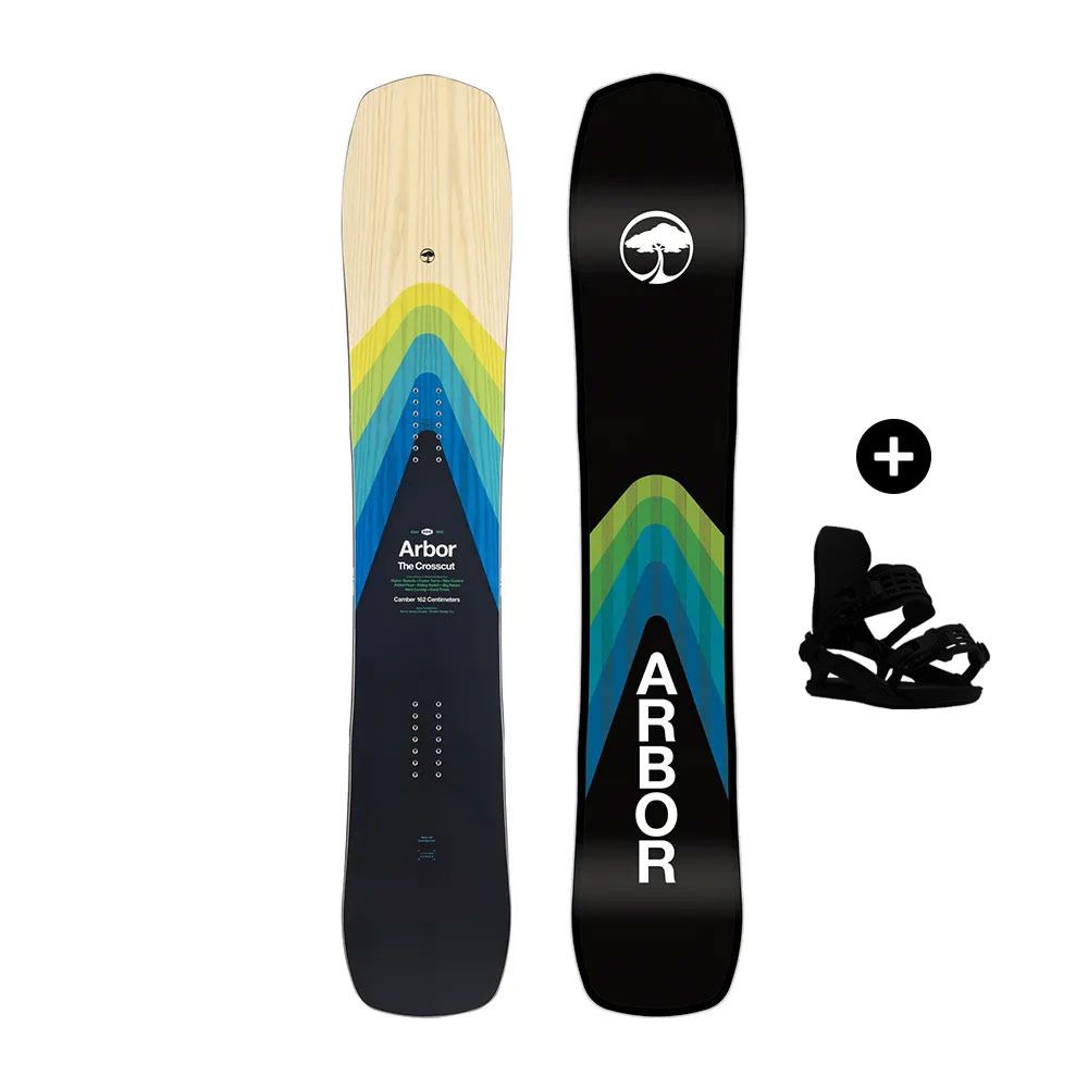 Arbor CROSSCUT CAMBER - Pack snowboard all mountain