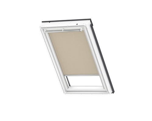 VELUX privacy rolgordijn, zandkleur, handmatig, aluminium frame, RFL C02 4155S