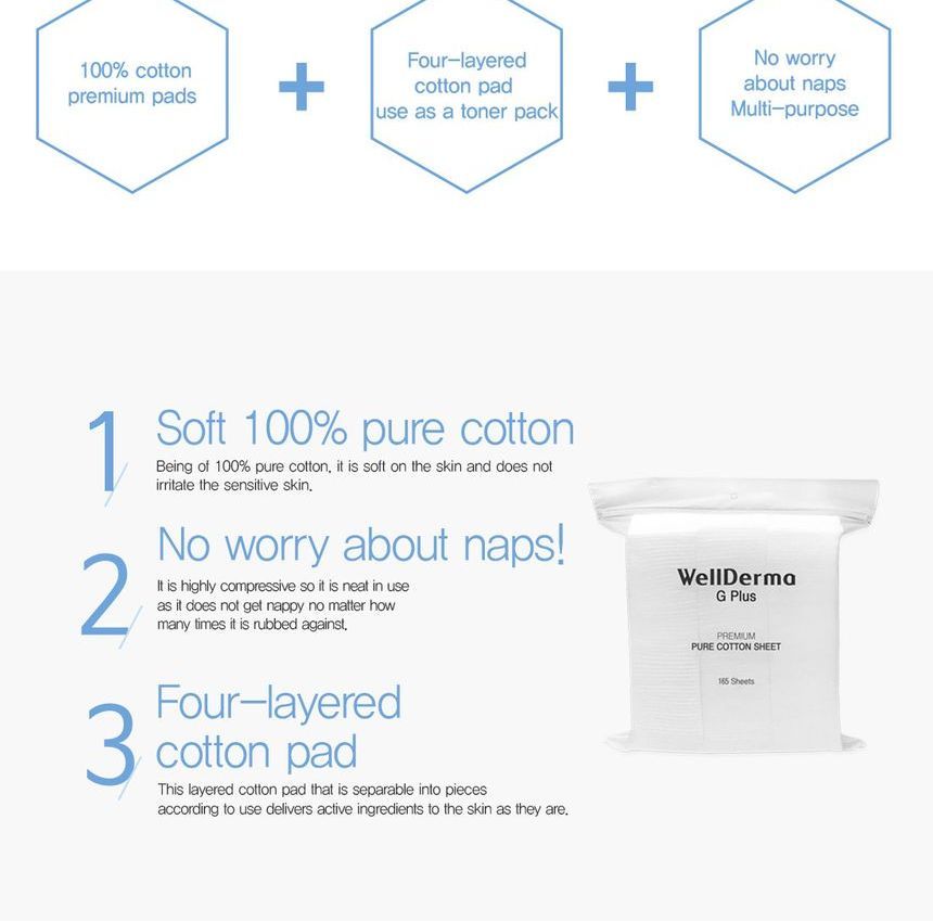 WellDerma - G Plus Premium puur katoenen laken