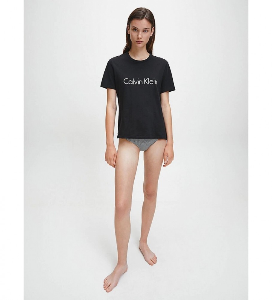 Calvin Klein Camiseta Crew Neck negro