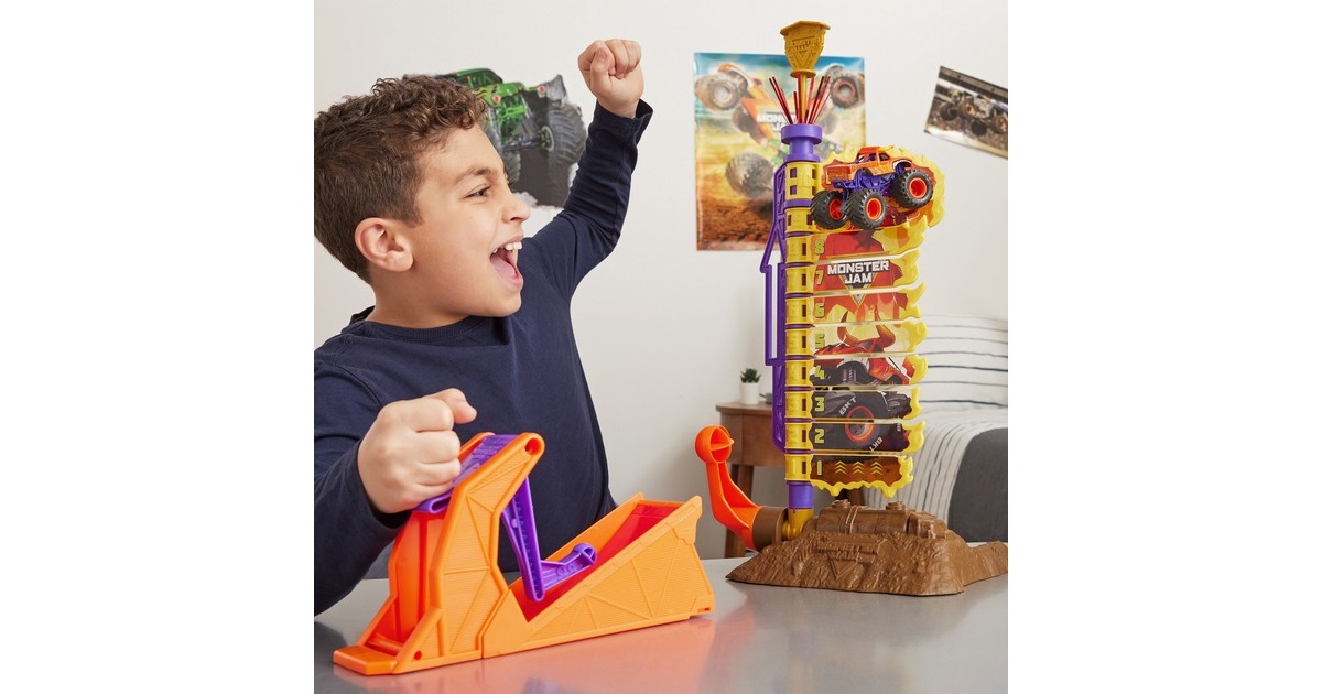 Spin MasterMonster Jam - El Toro Loco's Big Air Challenge Speelgoedvoertuig  (Schaal 1:64)