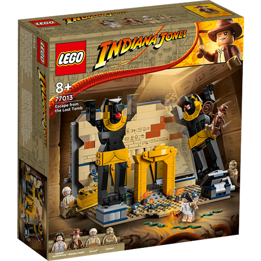 LEGO Indiana Jones Flugten Fra Den Forsvundne Grav - 77013