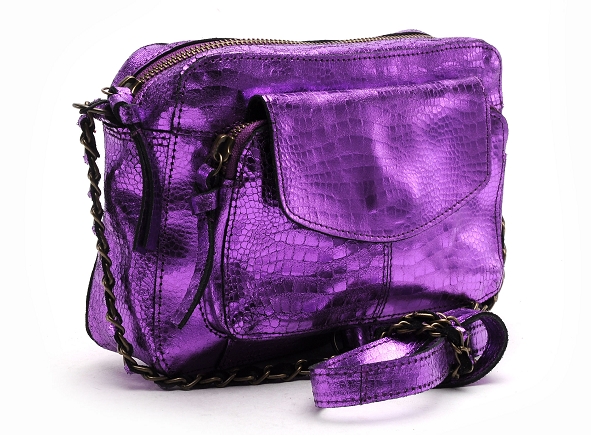 Pieces ville accessoires pcnaina leather cross body fc noos violet