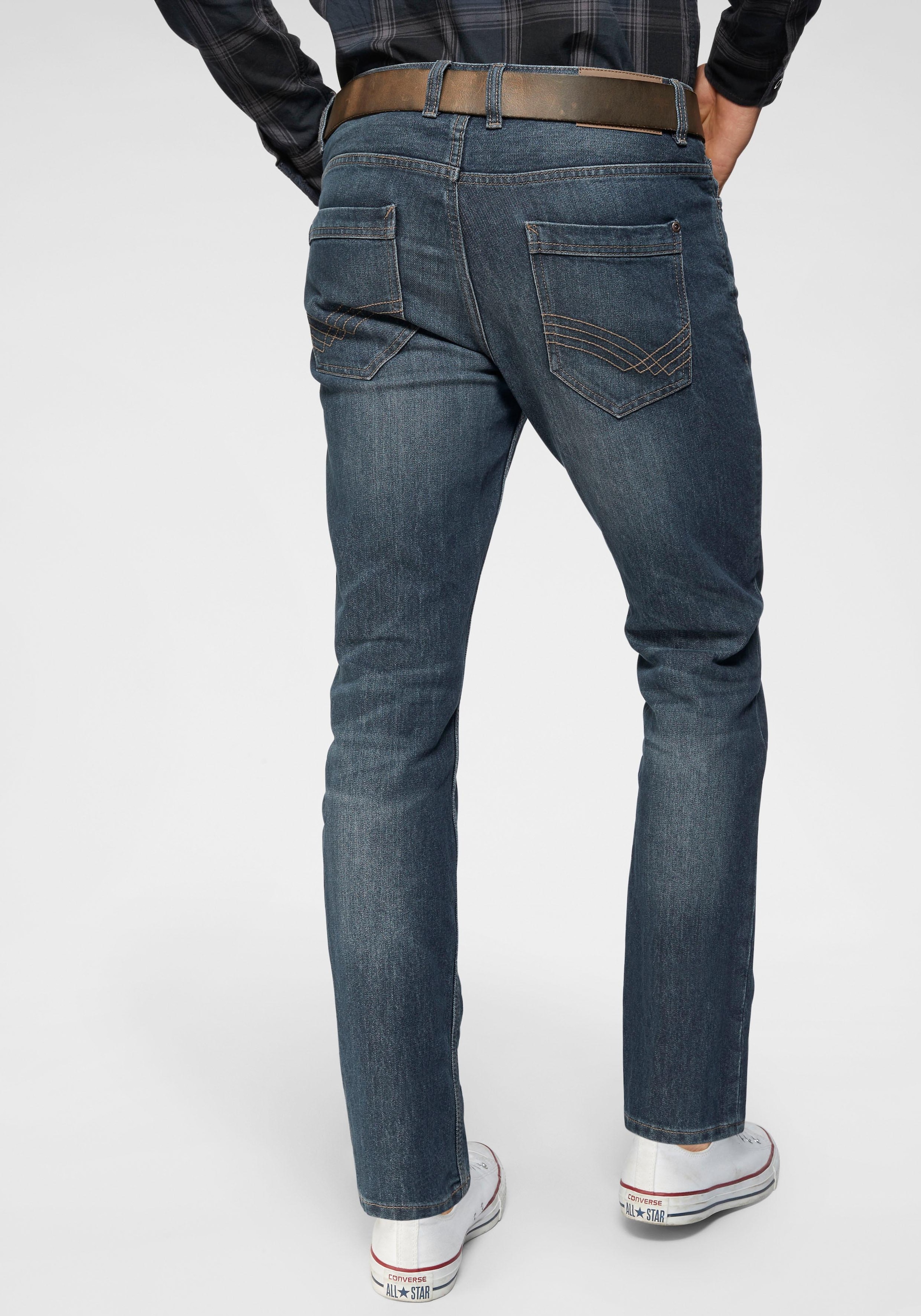 TOM TAILOR 5-Pocket-Jeans »MARVIN« mit kleinem Logo-Print