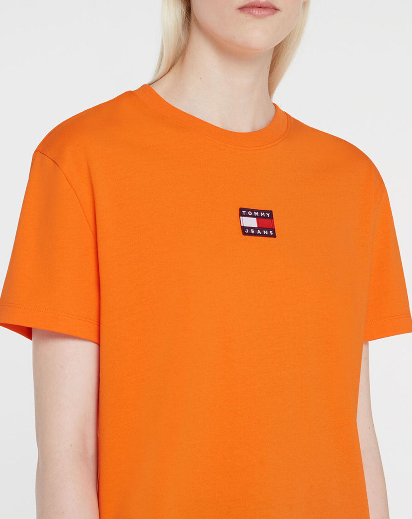 Tommy Jeans T-Shirt Badge orange