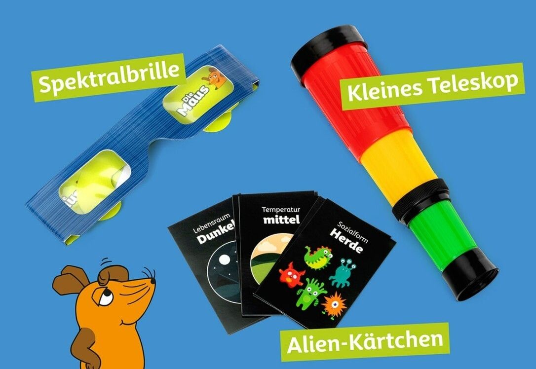 Franzis Astronomie-Adventskalender mit der Maus