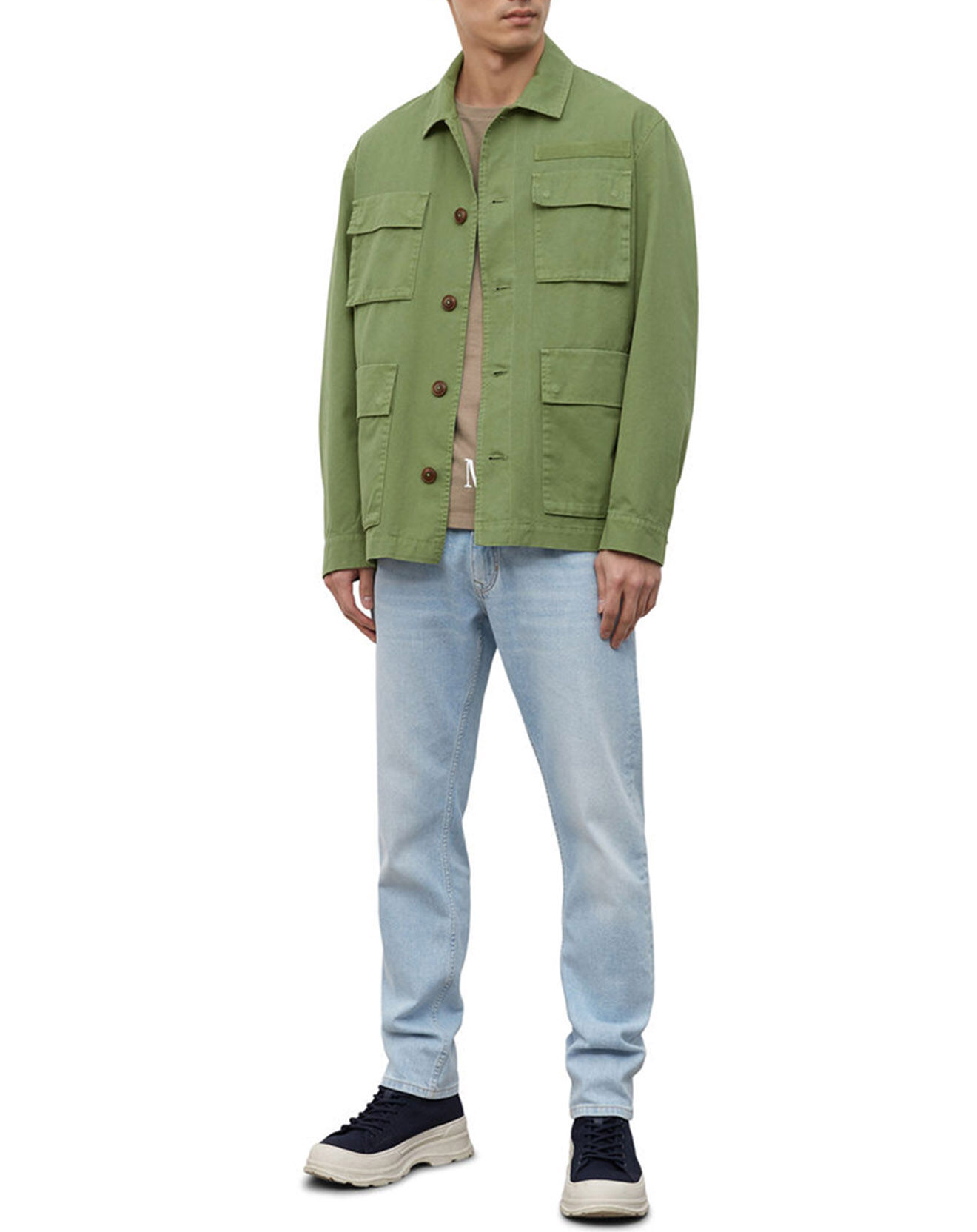 Marc O'Polo Veste Worker Poche Bout verte