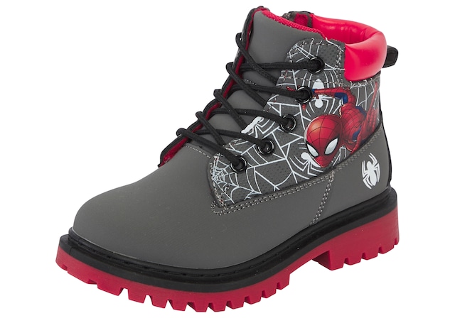 Disney Schnürboots »SPIDERMAN«  Winterschuhe, Winterboots, Schnürstiefel, Winterstiefel