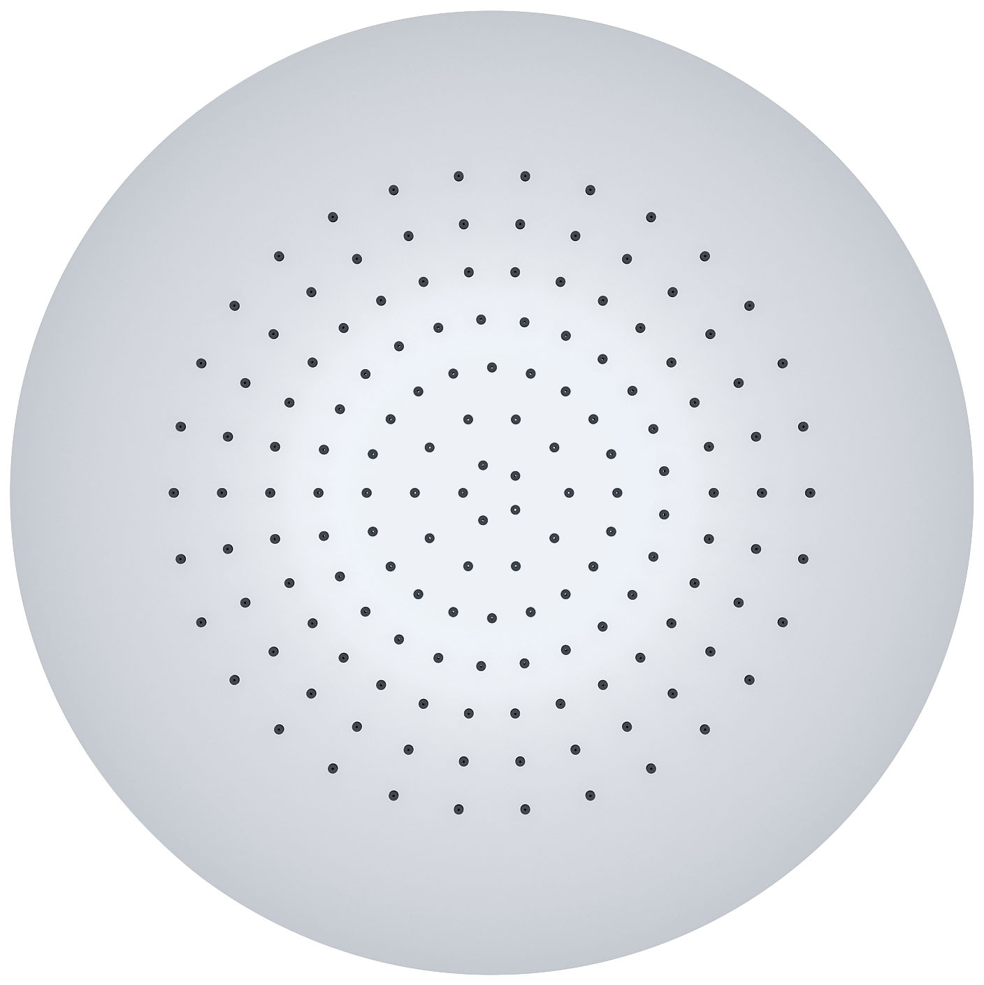 Mueller UFO inbouw regendouche 50cm chroom