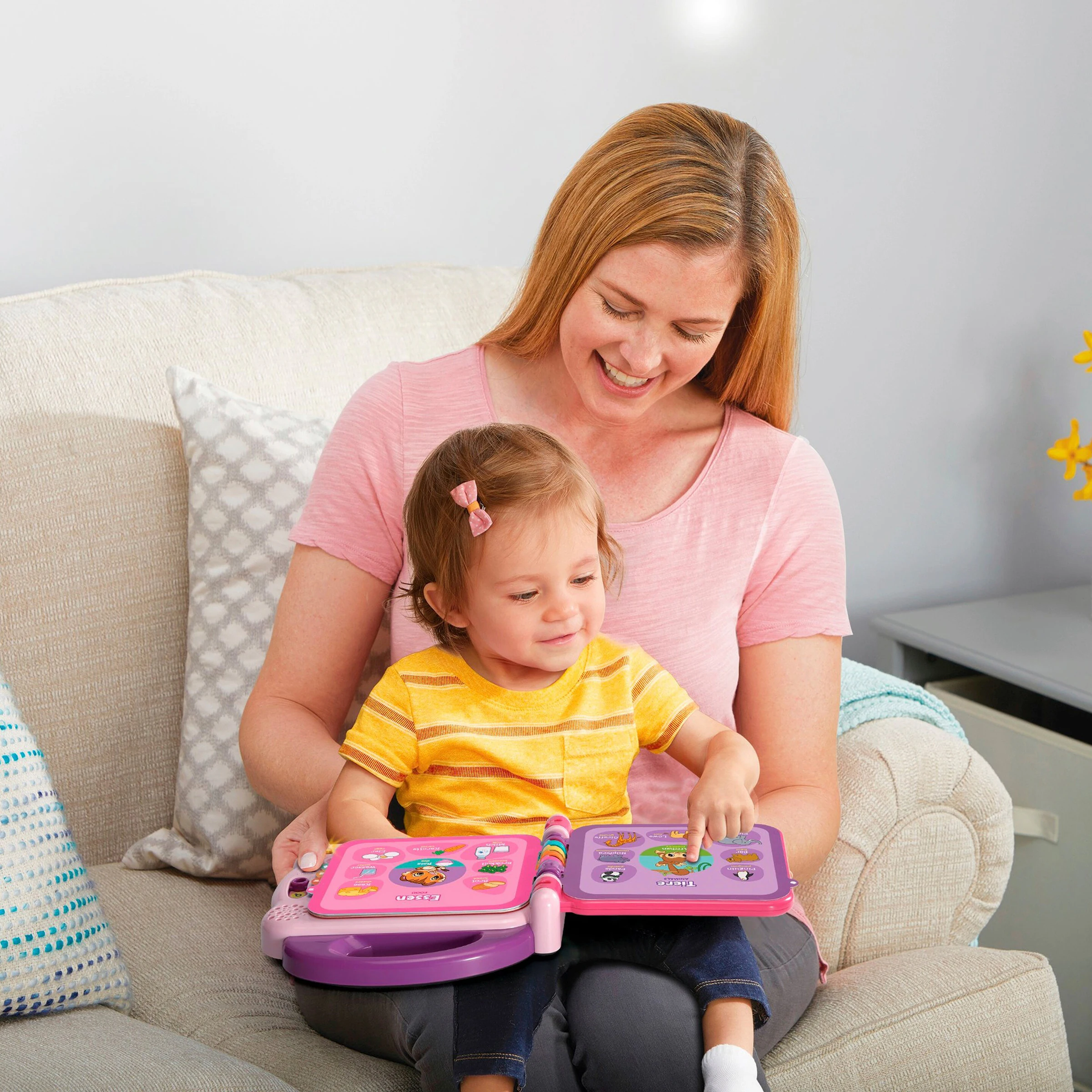 Vtech - VTech Baby Lernspaß Mein 100-Wörter-Buch pink
