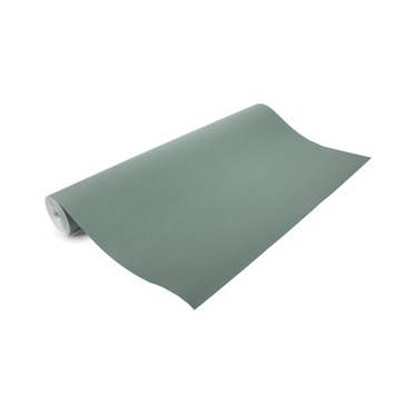 Vliesbehang uni groen (dessin 100559)