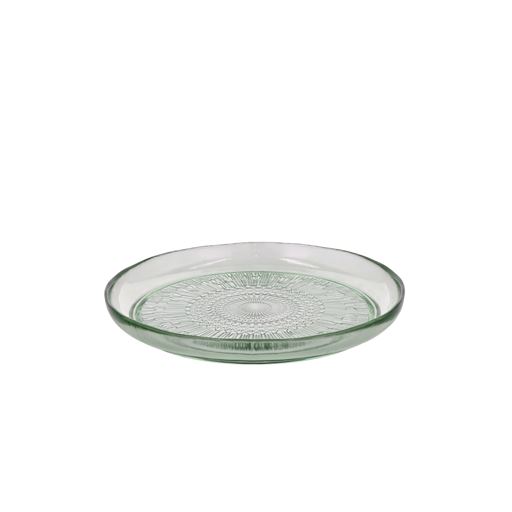 Bitz Kusintha Tallerken Glas, 25 cm, Grøn