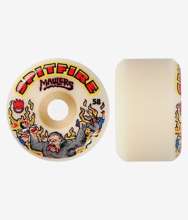 Spitfire Formula Four Maulers Conical Full Rollen (natural) 58 mm 99A 4er Pack