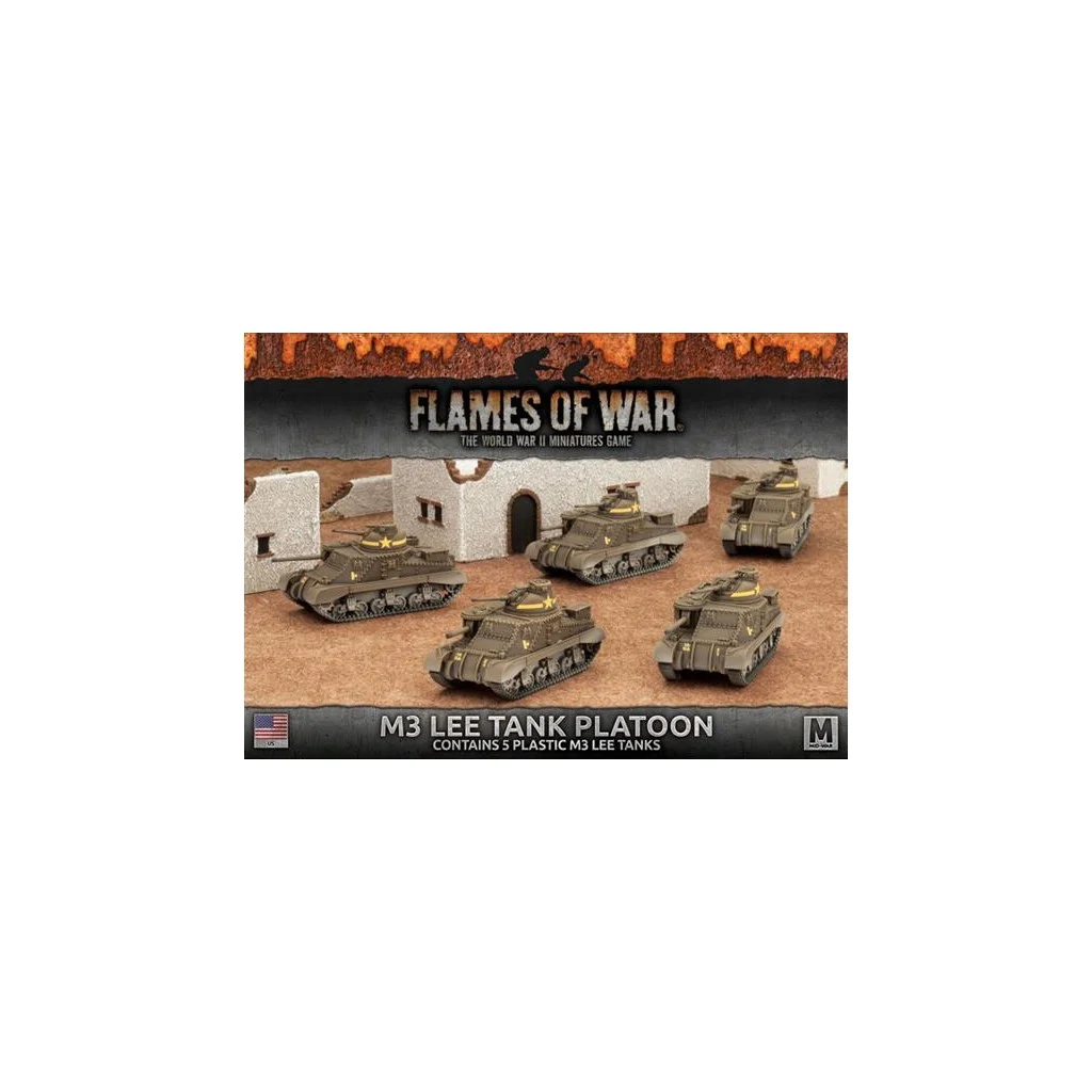 Flames of war - M3 Lee Tank Platoon