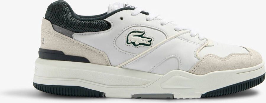 Lacoste Lineshot Basketball Schoenen white dark green maat: 44 beschikbare maaten:44 45 46