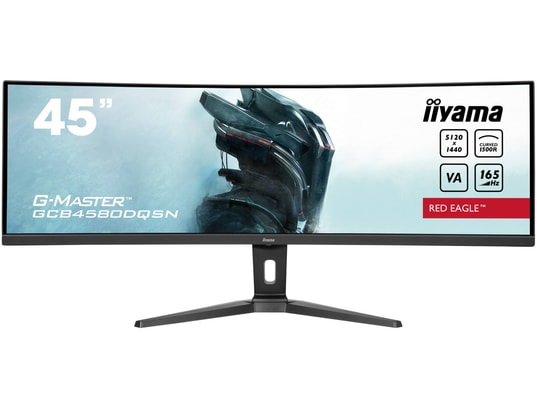 IIYAMA - Ecran PC Gamer 45 pouces incurvé G-Master Red Eagle GCB4580DQSN-B1