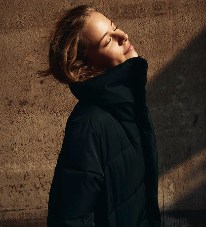 LMTD Steppjacke - NlfMyis03 Lang - Schwarz